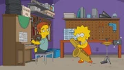 Als Lisa (r.) auf der Wissenschaftsausstellung den Jazzmusiker Brendan (l.) kennenlernt, verliebt sie sich Hals über Kopf in ihn ...
