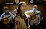 Inês bei ihrem großen Auftritt im Fado-Haus „O Fado“ im Herzen des historischen Zentrums von Porto.