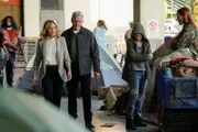 Jack Sloane (Maria Bello, l.); Leroy Jethro Gibbs (Mark Harmon, r.)