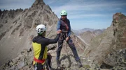 Zwei Männer wandern