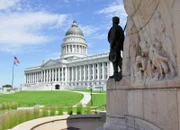 Das Capitol in Salt Lake City, USA.
