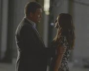 Pictured L-R: Michael Weatherly as Dr. Jason Bull and Yara Martinez as Isabella 'Izzy' ColÛn Photo: Screen Grab/CBS ©2021 CBS Broadcasting, Inc. All Rights Reserved