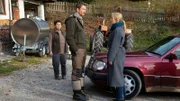 Der Bergdoktor Staffel 14 Folge 14 Schmerzhafte Trennung: Monika Baumgartner als Lisbeth Gruber, Heiko Ruprecht als Hans Gruber, Natalie O'Hara als Susanne Dreiseitl