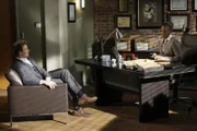 Patrick Jane und die neue Abteilungsleiterin Madeleine Hightower treffen aufeinander.