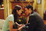 Kann er endlich Robins (Cobie Smulders, r.) Herz gewinnen? Ted (Josh Radnor, r.) gibt sich auf jeden Fall alle Mühe ...; Kann er endlich Robins (Cobie Smulders, r.) Herz gewinnen? Ted (Josh Radnor, r.) gibt sich auf jeden Fall alle Mühe ...