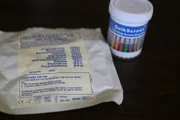 A drug test used by porn agent Mark Spiegler to test his clients.