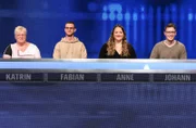 Die Kandidaten (v.l.n.r.): Katrin Dorneburg, Fabian Keller, Anne Martin Jund Johann De Maeyer.