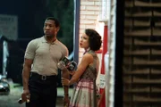 L-R: Atticus Freeman (Jonathan Majors) and Letitia 'Leti' Lewis (Jurnee Smollett)