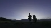 12 year old Wario and his father walking in the dessert