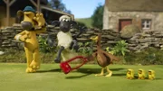 Shaun das Schaf Verschluckt.