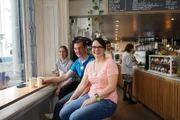 Passagiere Anja und Petro bei ihrem Stadtrundgang durch Montreal, Kanada.