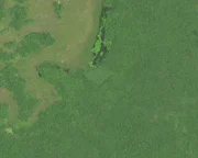 YUCATAN - DigitalGlobe satellite imagery within the southern part of the Yucitan in Mexico of what scientists are thinking is a lost Mayan city.