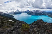 Auf den bis zu 4.000 Meter hohen Bergen der kanadischen Pacific Ranges findet sich noch ewiges Eis.