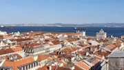 Blick über die Altstadt von Lissabon.