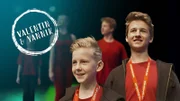 Valentin und Yannick