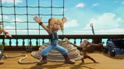 Die Affenbande hat die Besatzung der Pirate Academy voll im Griff.
