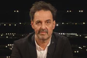 Martin R. Dean, Schriftsteller, und Moderator Yves Bossart