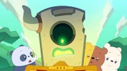Baby Panda (l.), Baby Grizz (2.v.r.), Baby Ice Bear (r.)