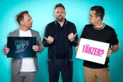 (v.l.n.r.) Ralf Schmitz; Steven Gätjen; Chris Tall
