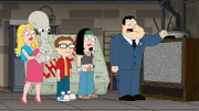 L-R: Francine, Roger, Steve, Hayley, Stan