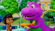 v.li.: Mel, Barney