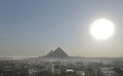 General View of Pyramid, Giza, Egypt