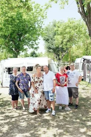 v.l.n.r. Bianca, Horst, Nicole, Sascha, Jacky und Micha