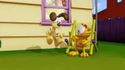Garfield der Herrscher über die Zeit.