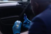 Forensische Beweise am Tatort