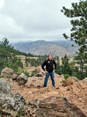 Dr. Jeff Young and his dog Fred as seen on Dr. Jeff: Rocky Mountain Vet.