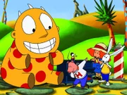 L-R: The Ferocious Beast, Hamilton Hocks, Rudy the Mouse (über), Maggie, Nedley the Rabbit