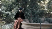 Nachgestellte Szene: Kaiserin Elisabeth schreibt einen Brief an Heinrich Heine.