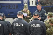 Scene from the documentary Auftrag Grenzschutz
