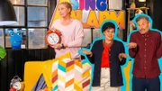 Beeilung! Singa und das SingDing haben bei SingAlarm keine Zeit - sie müssen doch den Bus bekommen, um sich mit Naima und Noodt von Pauken und Planeten zu treffen. Zusammen wollen sie deren Song "Fünf Minuten" singen.