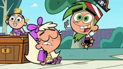 Vorne, l-r: Chloe, Cosmo