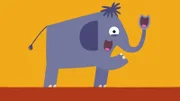 Jetzt singt der Elefant mit seinem Rüssel im Duett.