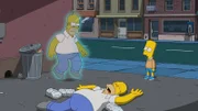 Homer (l. und M.); Bart (r.)