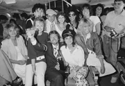 June 24, 1984. London, England. British entrepreneur Richard Branson inaugurates his new airline Virgin Atlantic Airways.
