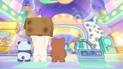v.li.: Baby Panda, Baby Ice Bear, Baby Grizz.