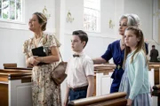 (v.l.n.r.) Mary (Zoe Perry); Sheldon (Iain Armitage); Meemaw (Annie Potts); Missy (Raegan Revord)
