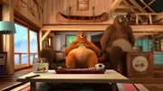 v.li.: Grizzy, Säbelzahnbär