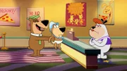 v.li:. Yogi Bear, Boo-Boo Bear, Chopper