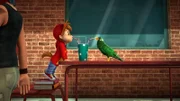 Alvin möchte unbedingt mit Vanessa zum Schulball gehen. Dafür passt er sogar auf ihren Vogel Bridie auf.  +++