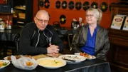 Chef Robert Irvine gives his review of the food from the old menu at 333 Restaurant to Allyson Worsham, owner of the restaurant, as seen on Restaurant: Impossible, Season 20.