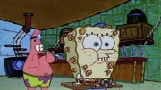L-R: Patrick, SpongeBob