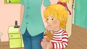 Conni ist skeptisch. Sie mag keinen Babysitter.