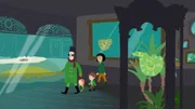 Dem Krokodil geht es nicht gut. Während Dr. Sue sich um das Krokodil kümmert, muss jemand auf das Krokodil-Ei aufpassen.