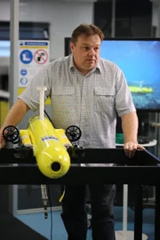 Dr. Matthew Dunbabin, Ingenieur für Robotik.