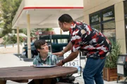 JJ DiMeo (Micah Fowler, l.); Kenneth (Cedric Yarbrough, r.)