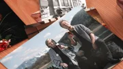 Immer für ein Lächeln gut: Der Rosenheim‐Cops‐Schauspieler mit seiner Mama.